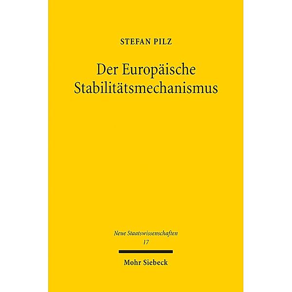 Der Europäische Stabilitätsmechanismus, Stefan Pilz