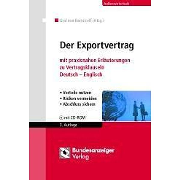 Der Exportvertrag, m. CD-ROM, Christoph Graf von Bernstorff