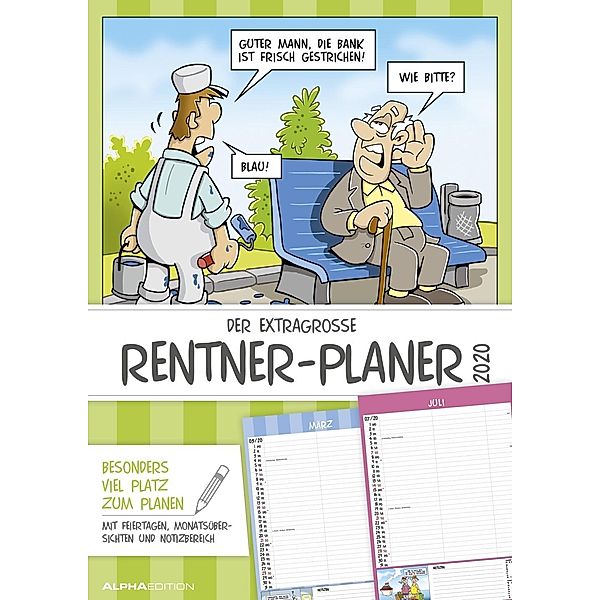 Der extragroße Rentner-Planer 2020, ALPHA EDITION