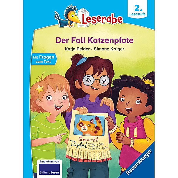 Der Fall Katzenpfote - Leserabe ab 2. Klasse - Erstlesebuch für Kinder ab 7 Jahren, Katja Reider