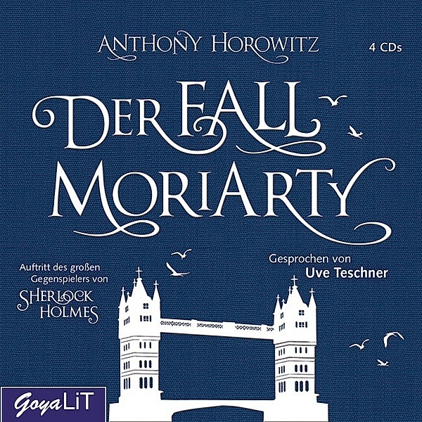 Der Fall Moriarty,4 Audio-CDs, Anthony Horowitz