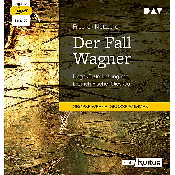 Der Fall Wagner,1 Audio-CD, 1 MP3, Friedrich Nietzsche