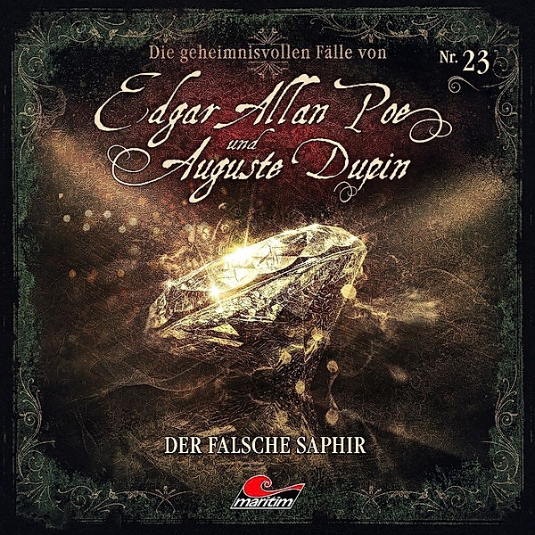 Der falsche Saphir,1 Audio-CD, Edgar Allan Poe, Auguste Dupin