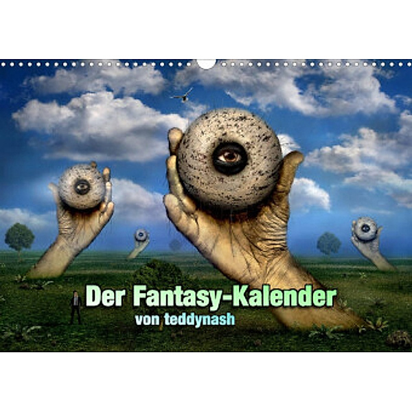 Der Fantasy Kalender (Wandkalender 2022 DIN A3 quer), teddynash