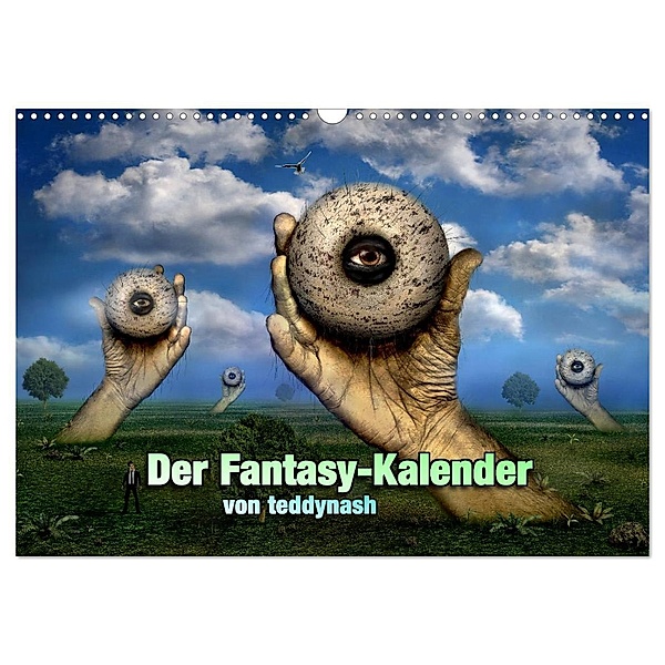 Der Fantasy Kalender (Wandkalender 2024 DIN A3 quer), CALVENDO Monatskalender, teddynash