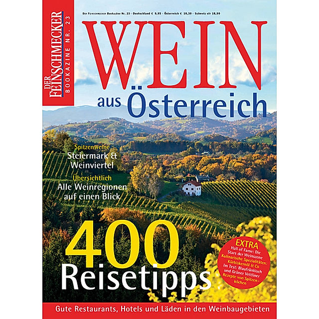 DER FEINSCHMECKER Wein aus Österreich Buch versandkostenfrei bei  Weltbild.de bestellen