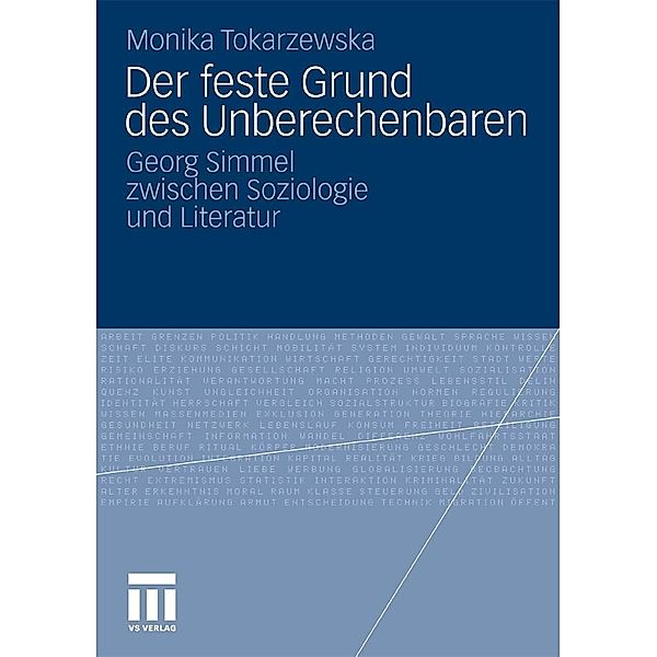 Der feste Grund des Unberechenbaren, Monika Tokarzewska