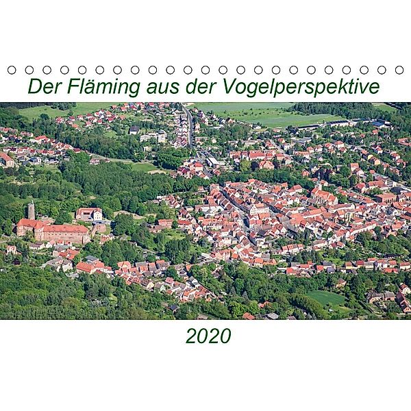 Der Fläming aus der Vogelperspektive (Tischkalender 2020 DIN A5 quer), Mario Hagen