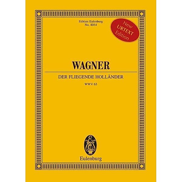 Der fliegende Holländer,  Studienpartitur, Richard Wagner