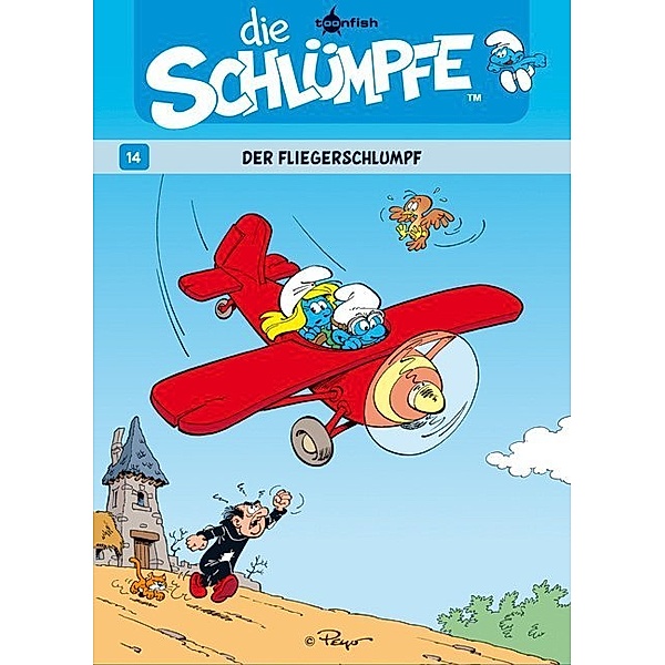 Der Fliegerschlumpf / Die Schlümpfe Bd.14, Peyo
