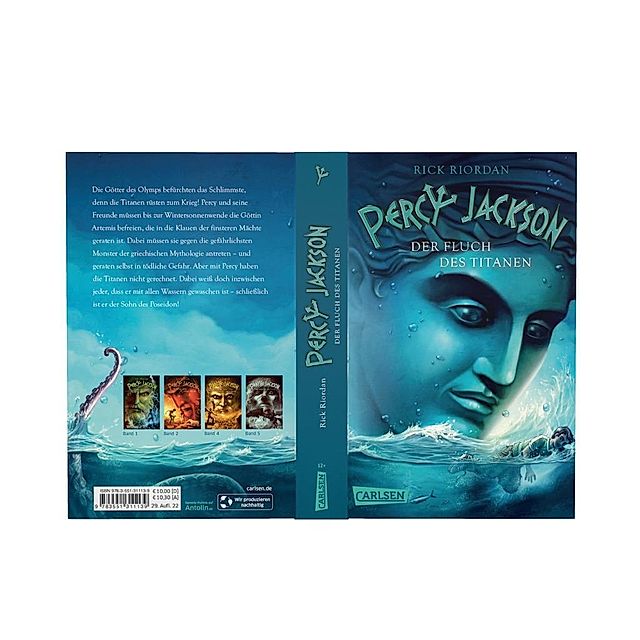 Der Fluch des Titanen Percy Jackson Bd.3 Buch versandkostenfrei bestellen