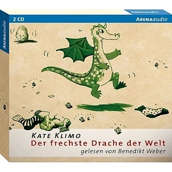 Der frechste Drache der Welt, 2 Audio-CDs, Kate Klimo
