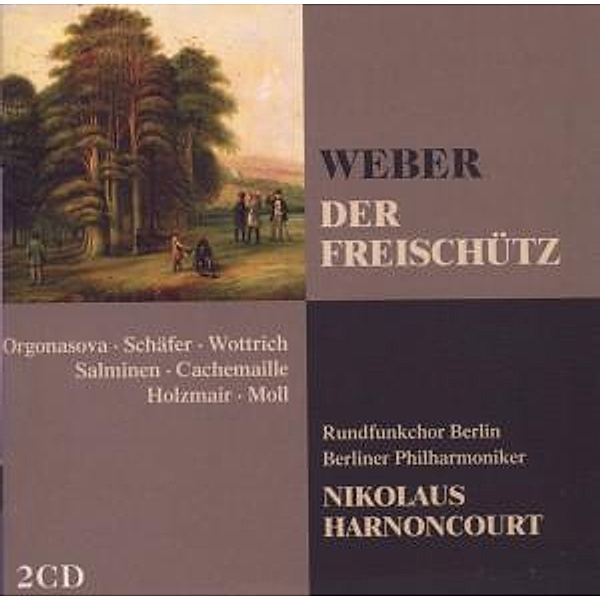 Der Freischütz (Ga), Nikolaus Harnoncourt, Bp, Rundfunkchor Berlin