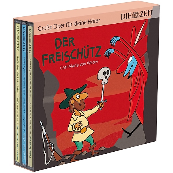 Der Freischütz U.A. (3 Cd-Set), Carl Maria von Weber, Engelbert Humperdinck, Wolfgang Amadeus Mozart