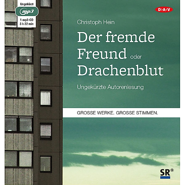 Der fremde Freund / Drachenblut,1 Audio-CD, 1 MP3, Christoph Hein