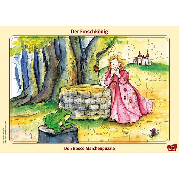 Der Froschkönig (Rahmenpuzzle)