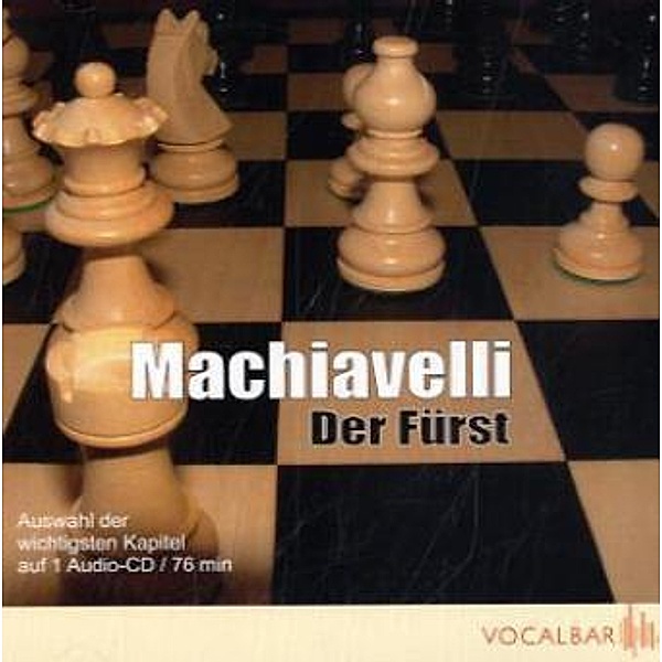 Der Fürst,Audio-CD, Niccolò Machiavelli