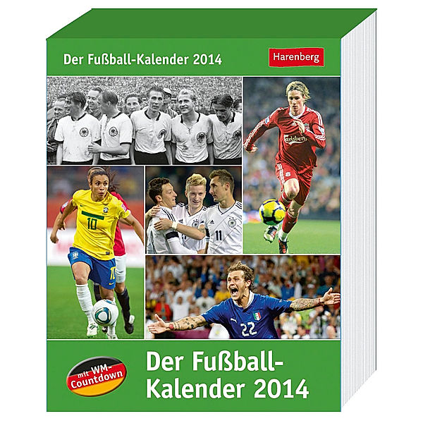 Der Fußball-Kalender, Abreißkalender 2014