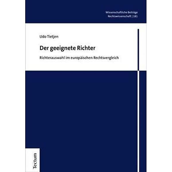 Der geeignete Richter, Udo Tietjen