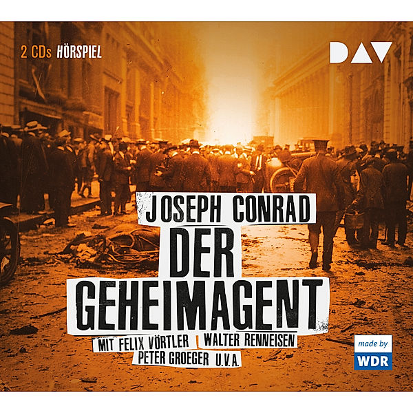 Der Geheimagent,2 Audio-CDs, Joseph Conrad