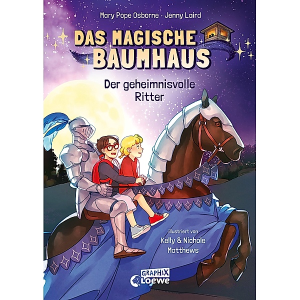 Der geheimnisvolle Ritter / Das magische Baumhaus - Comics Bd.2, Mary Pope Osborne, Jenny Laird