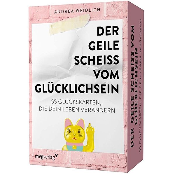 Der geile Scheiss vom Glücklichsein, Inspirationskarten, Andrea Weidlich