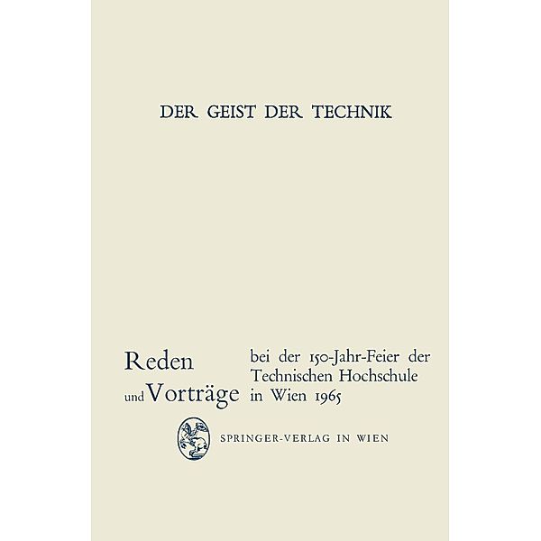 Der Geist der Technik