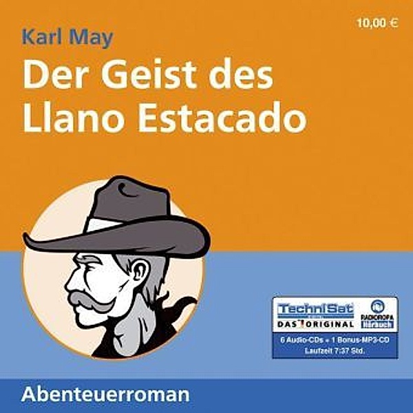 Der Geist des Llano Estacado, 6 Audio-CDs + 1 MP3-CD, Karl May