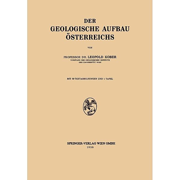 Der Geologische Aufbau Österreichs, Na Kober