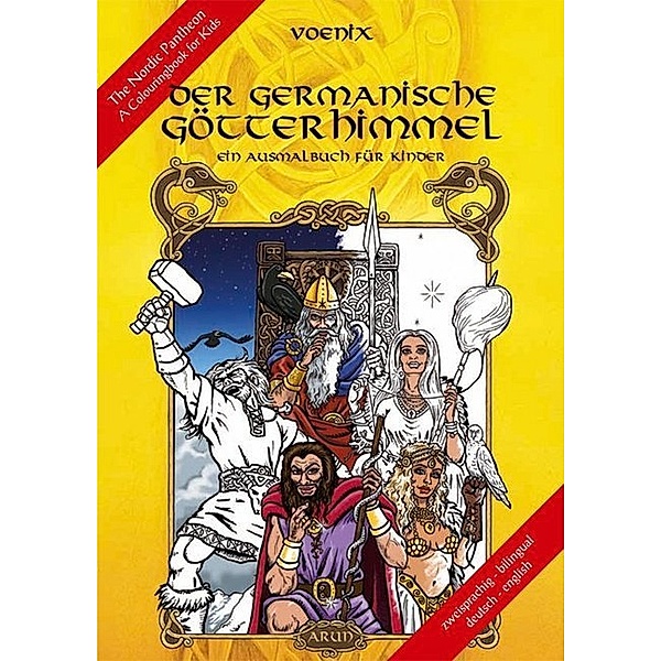 Der germanische Götterhimmel - Ein Malbuch für Kinder, Thomas Vömel
