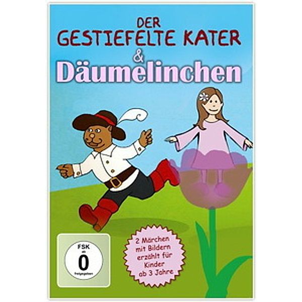 Der gestiefelte Kater / Däumelinchen, DVD-Bilderbuch
