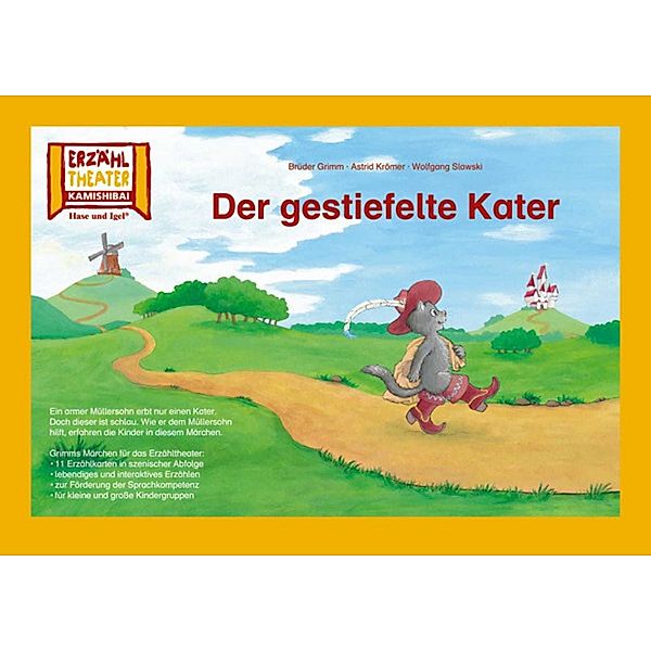 Der gestiefelte Kater / Kamishibai Bildkarten, Brüder Grimm, Wolfgang Slawski