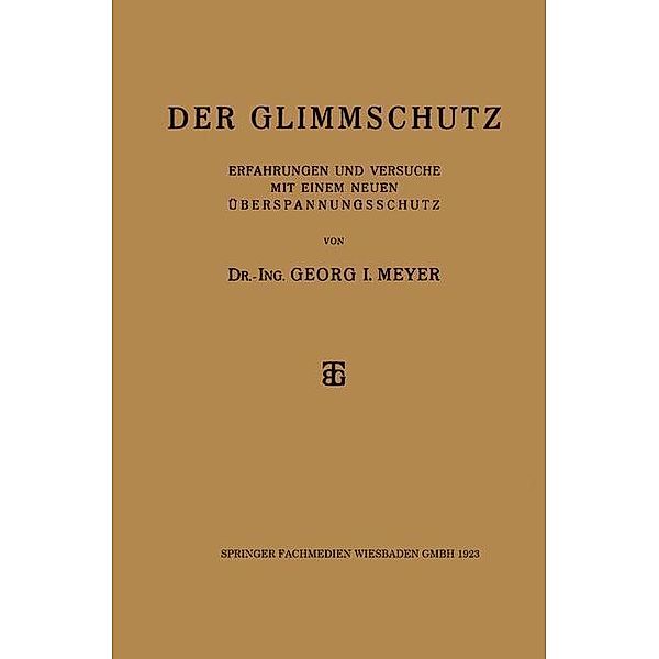 Der Glimmschutz, Dr-Ing. Georg I. Meyer