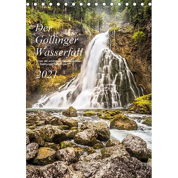Der Gollinger Wasserfall (Tischkalender 2021 DIN A5 hoch), Thomas Reicher