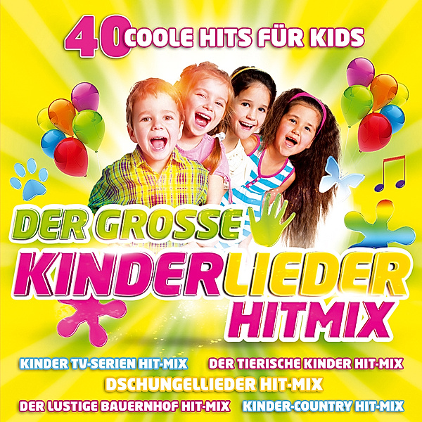 Der Gr.Kinderlieder Hitmix-40 Coole Hits, Diverse Interpreten
