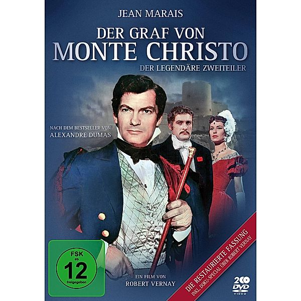 Der Graf von Monte Christo (Teil 1 & 2 mit Jean Marais / 1954), Jean Marais