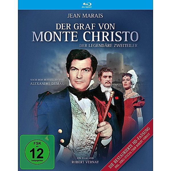 Der Graf von Monte Christo (Teil 1 & 2 mit Jean Marais / 1954), Jean Marais