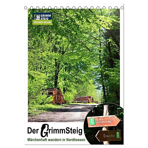 Der Grimmsteig (Tischkalender 2024 DIN A5 hoch), CALVENDO Monatskalender, Sabine Löwer