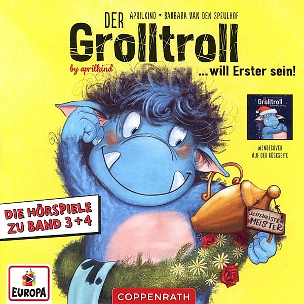 Der Grolltroll will Erster sein & Der Grolltroll - Schöne Bescherung! (CD),Audio-CD, Aprilkind, Barbara Van Den Speulhof