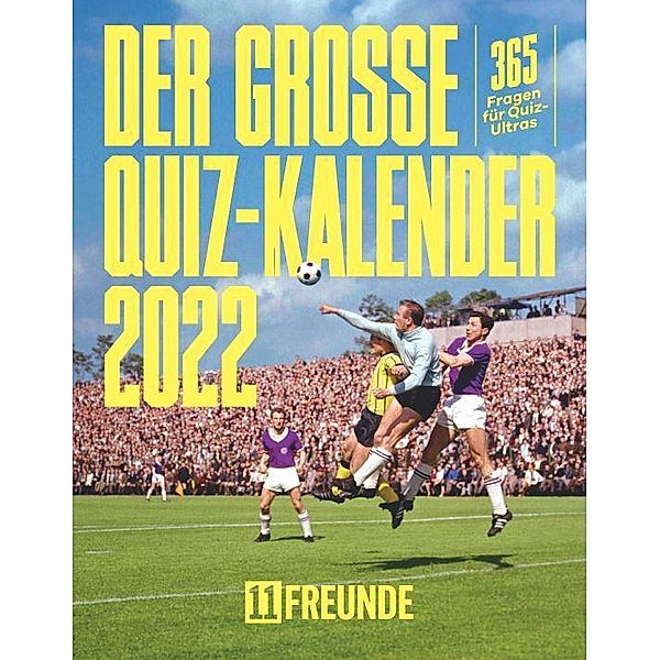 Der grosse 11Freunde Quiz Kalender 2022