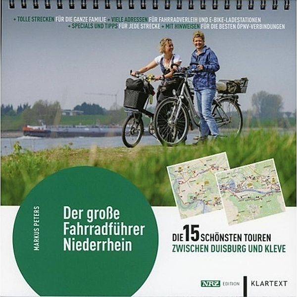 Der große Fahrradführer Niederrhein, Markus Peters