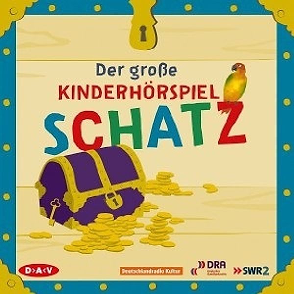 Der große Kinderhörspielschatz,4 Audio-CD, Div.