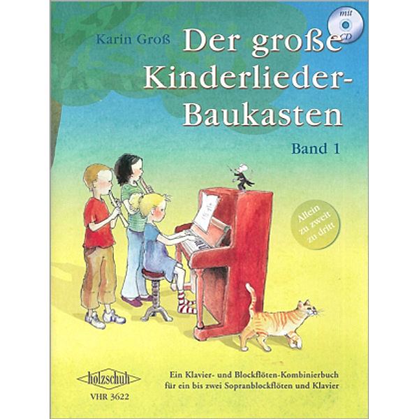 Der große Kinderlieder-Baukasten, Band 1 (mit CD).Bd.1