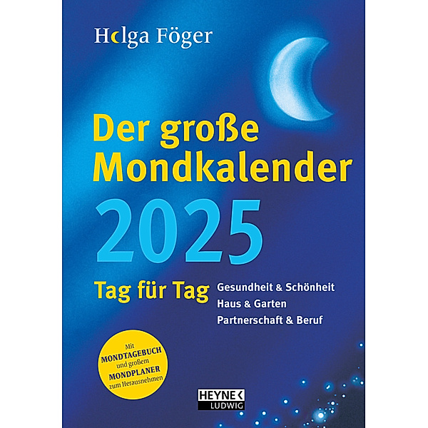 Der große Mondkalender 2025, Helga Föger