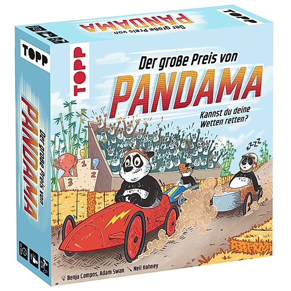 Frech Der grosse Preis von Pandama - Kannst du deine Wetten retten?, Adam Swan, Benja Campos