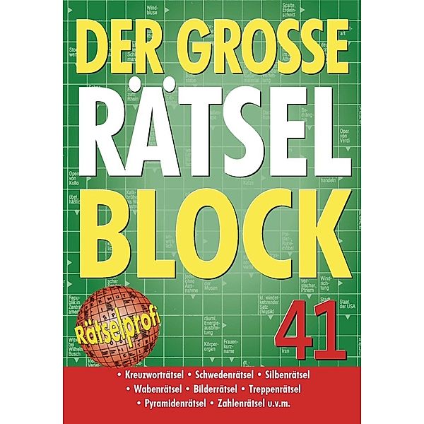 Der grosse Rätselblock Band 41.Bd.41