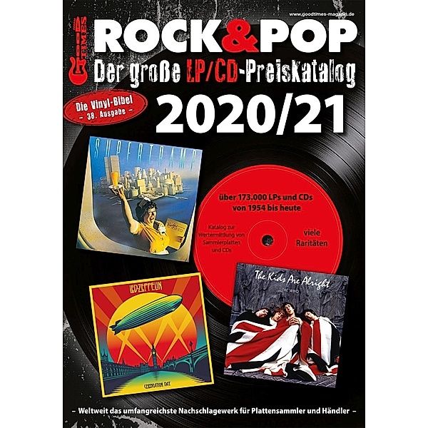 Der große Rock & Pop LP/CD Preiskatalog 2020/21, Martin Reichold