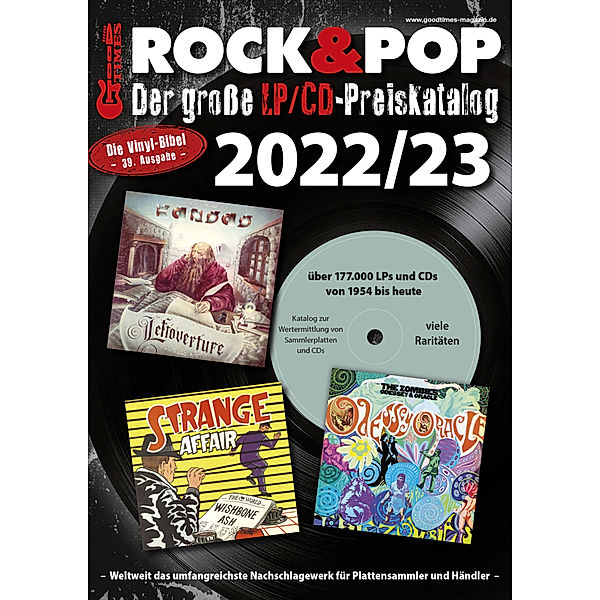 Der große Rock & Pop LP/CD Preiskatalog 2022/23, Martin Reichold