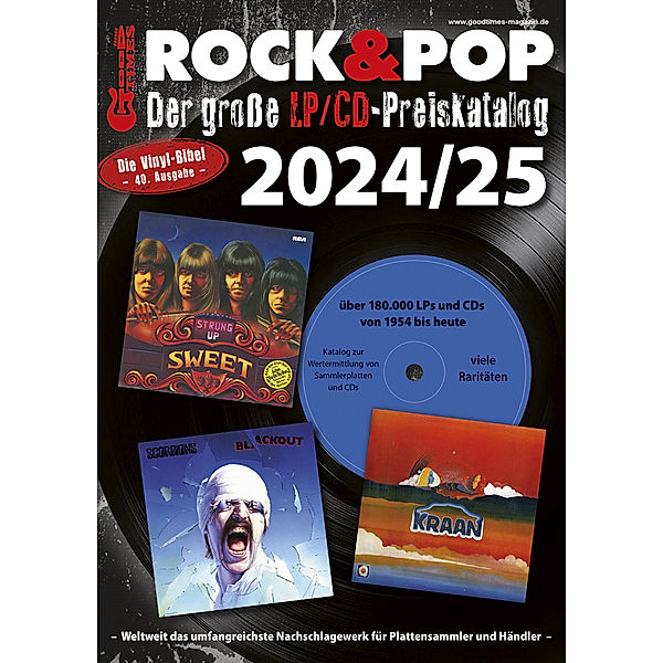 Der große Rock & Pop LP/CD Preiskatalog 2024/25, Martin Reichold