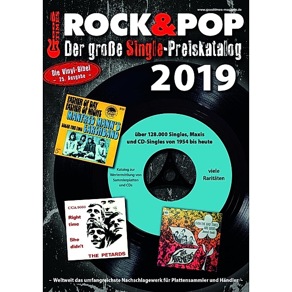 Der grosse Rock & Pop Single Preiskatalog 2019, Martin Reichold